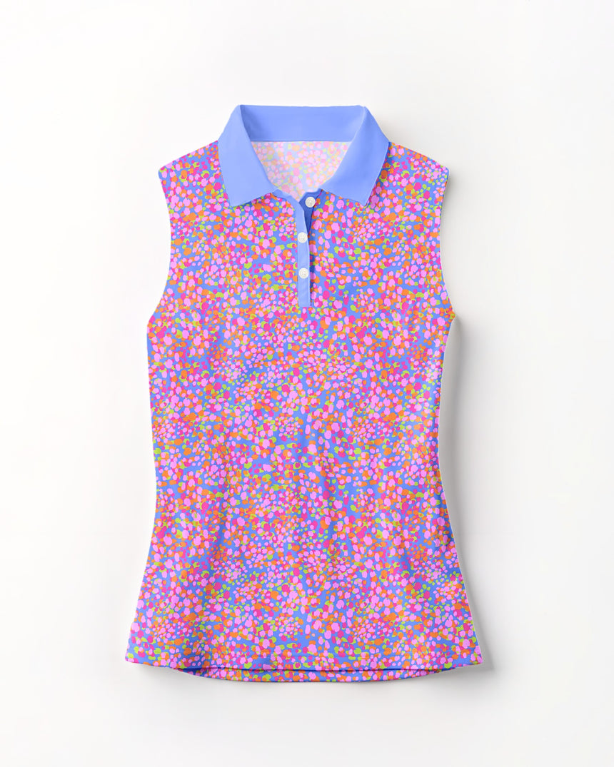 Par-tee Confetti - Sleeveless Polo