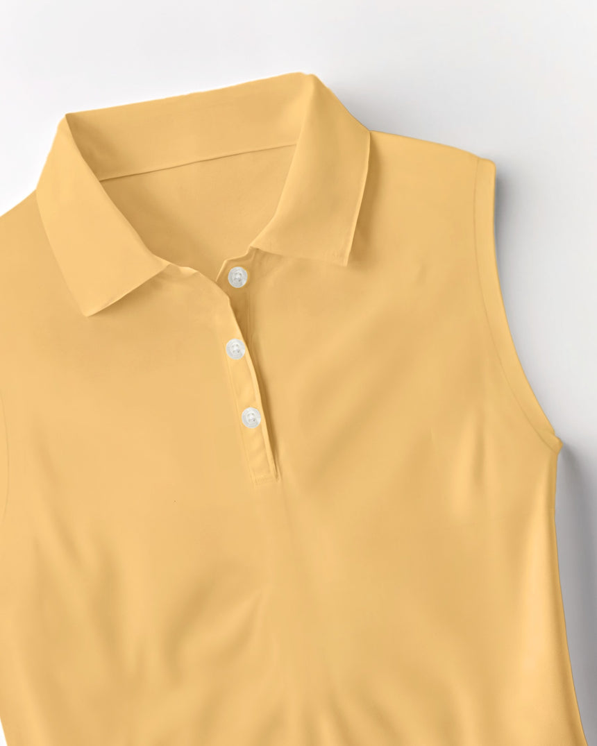 Sunset Swing - Sleeveless Polo