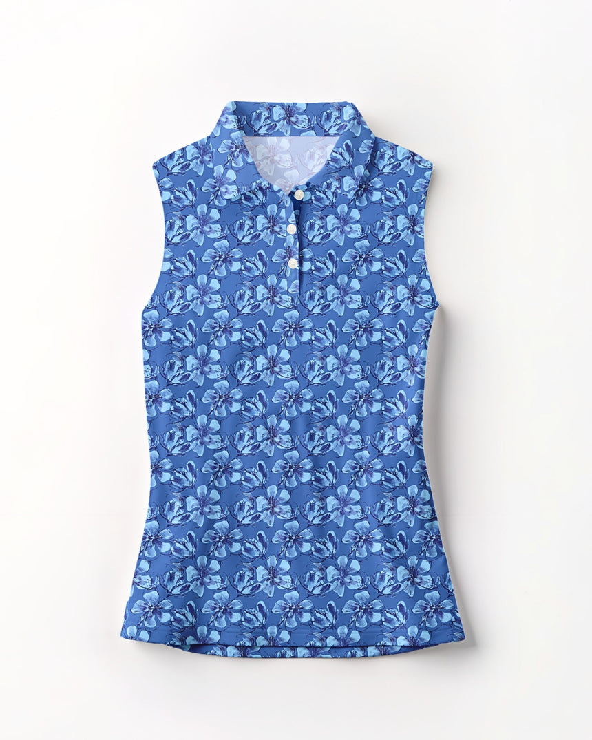Par-Tee Petals - Sleeveless Polo