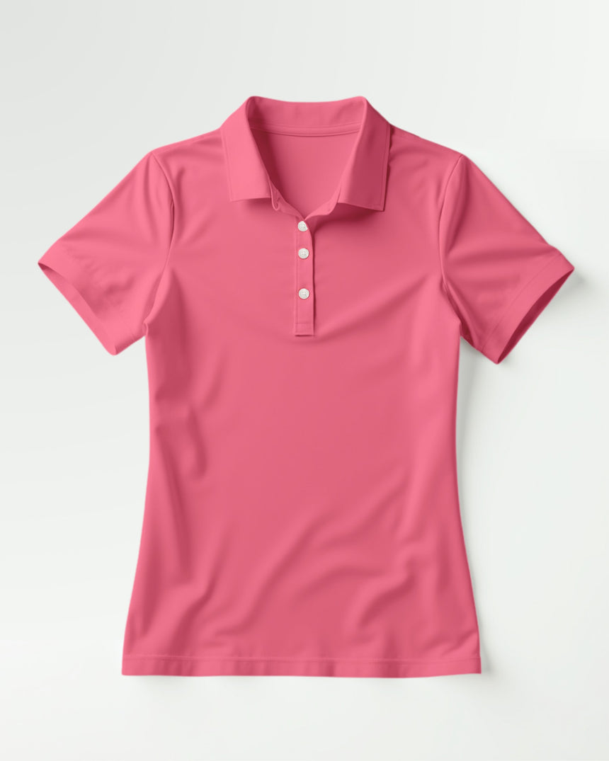 Midnight Blooms - Women's Short Sleeve Polo