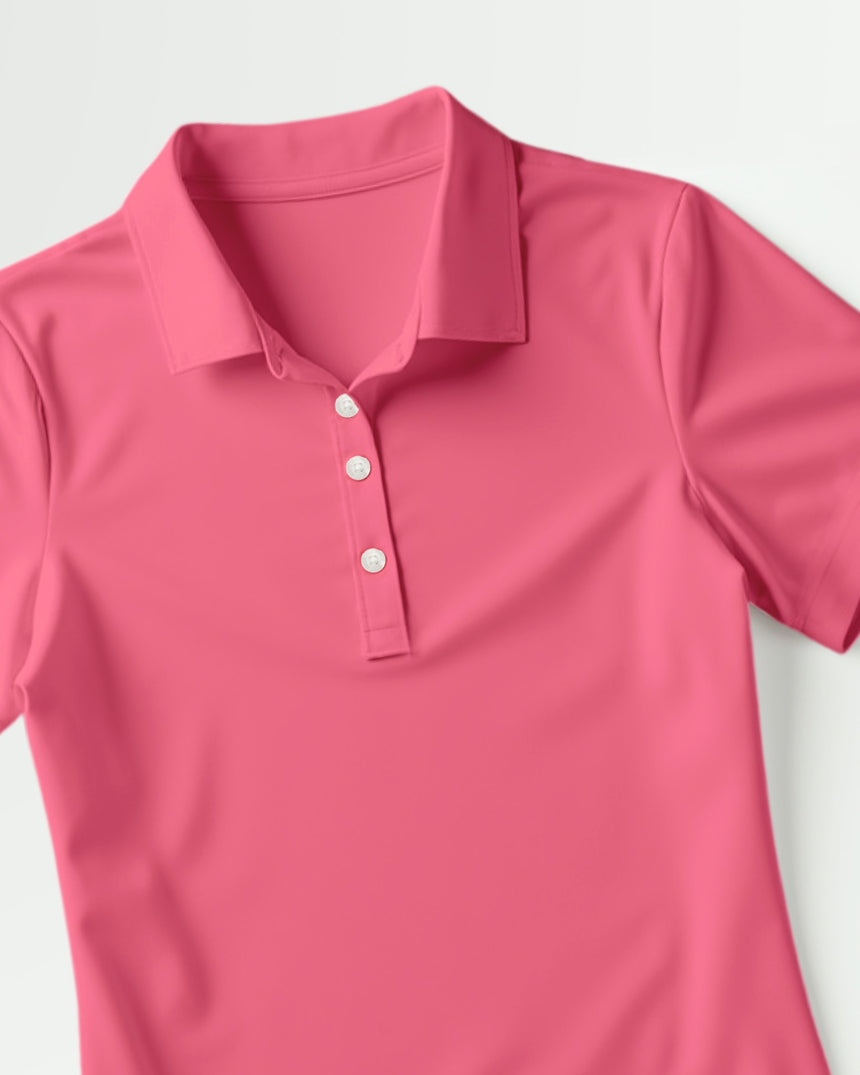 Midnight Blooms - Women's Short Sleeve Polo