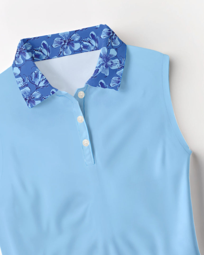 Par-Tee Petals - Sleeveless Polo