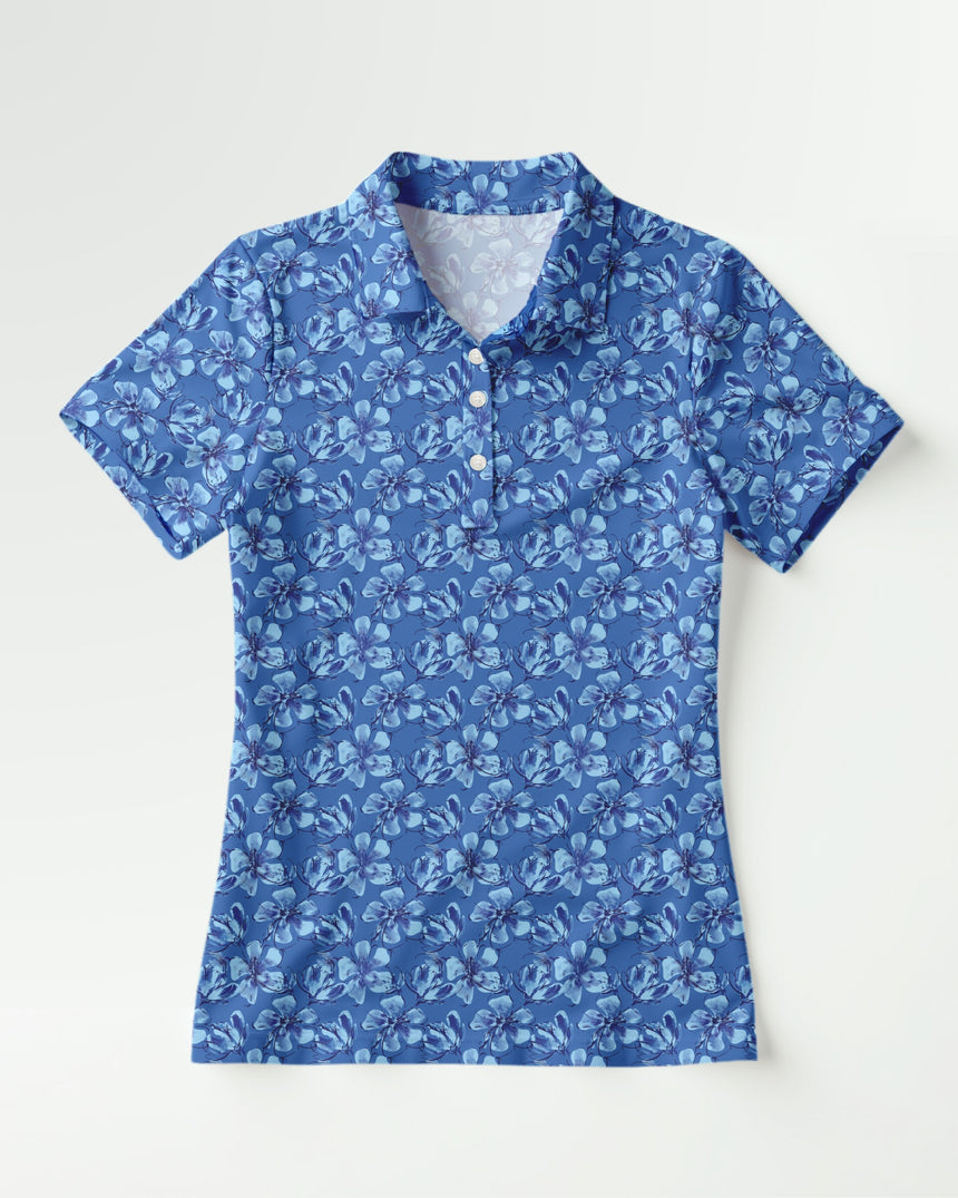 Par-Tee Petals - Women's Short Sleeve Polo
