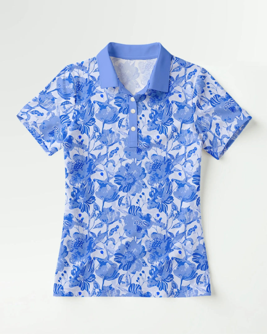 Ladybird Bloom - Women's Short Sleeve Polo