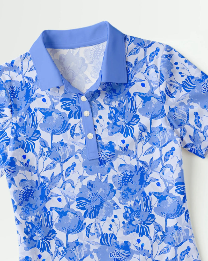 Ladybird Bloom - Women's Short Sleeve Polo