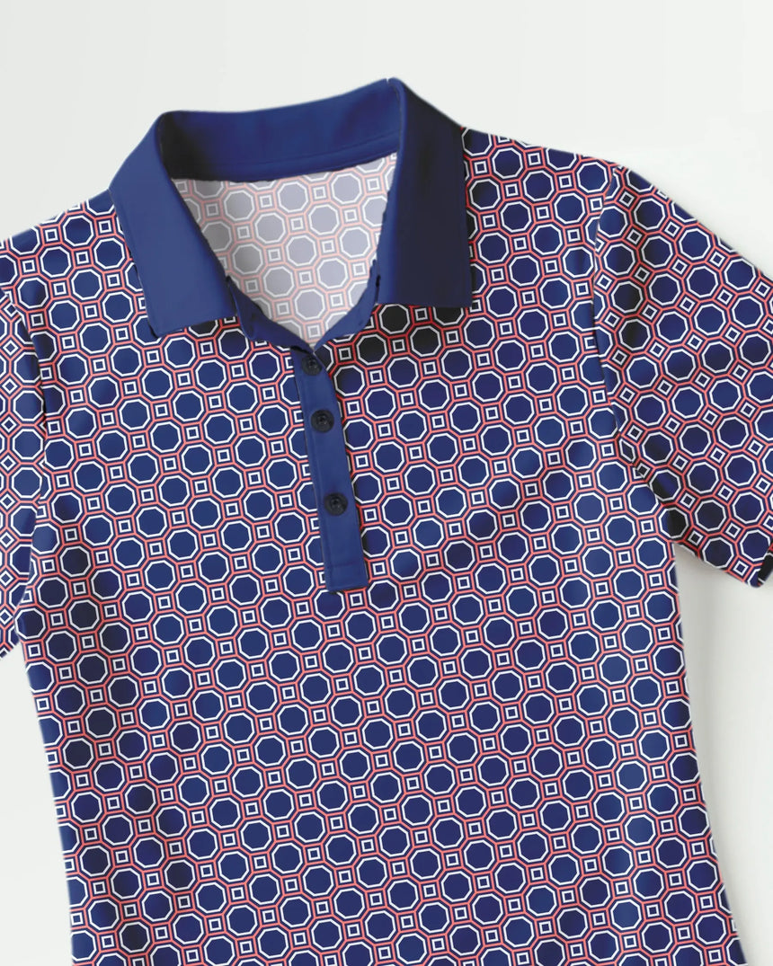 Lattice Links - Women's Short Sleeve Polo