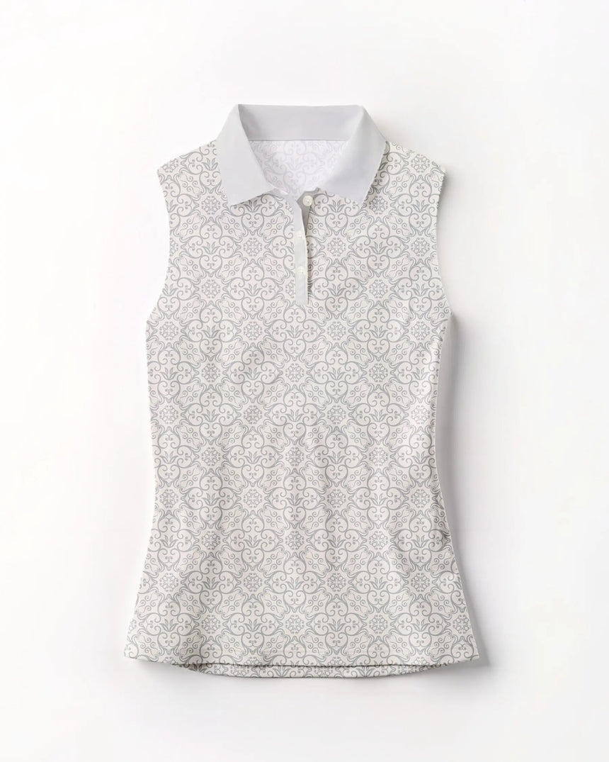 Eagle Elegance - Sleeveless Polo