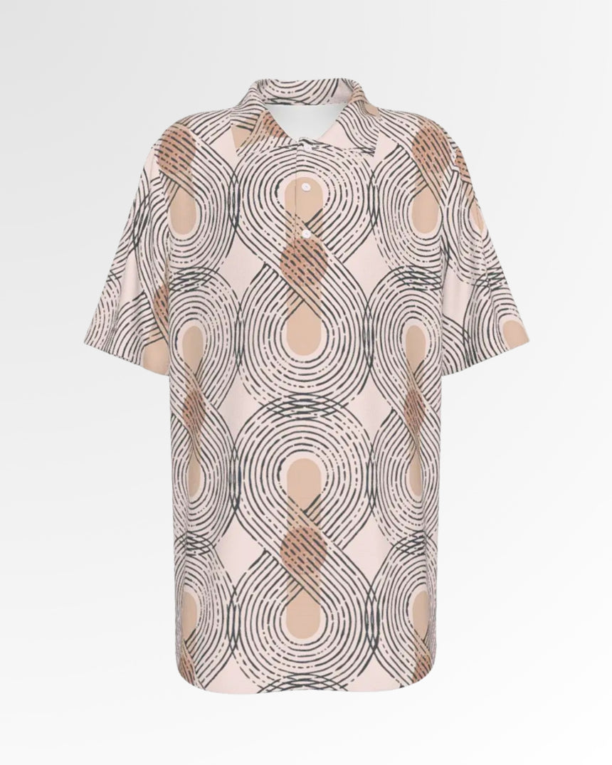 Geo Groove - Youth Short Sleeve Polo