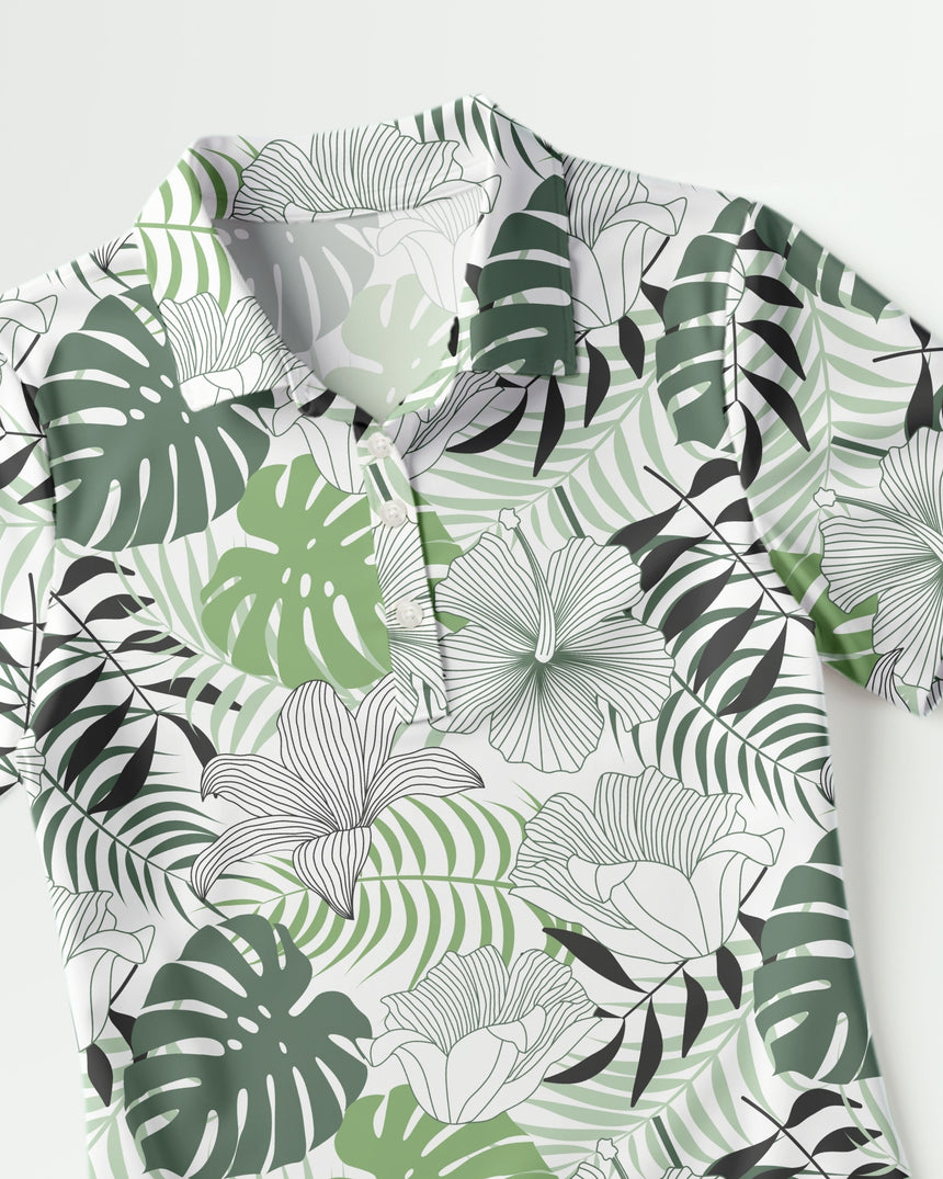 Zen Greens - Women's Short Sleeve Polo