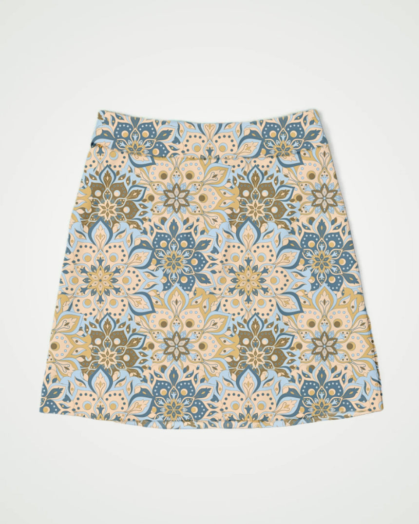 Retro Botanic - Fitted Skort