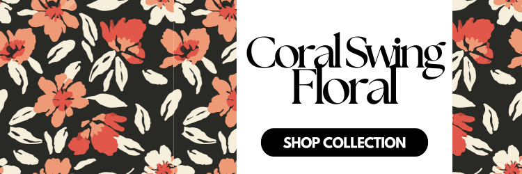 Coral Swing Floral