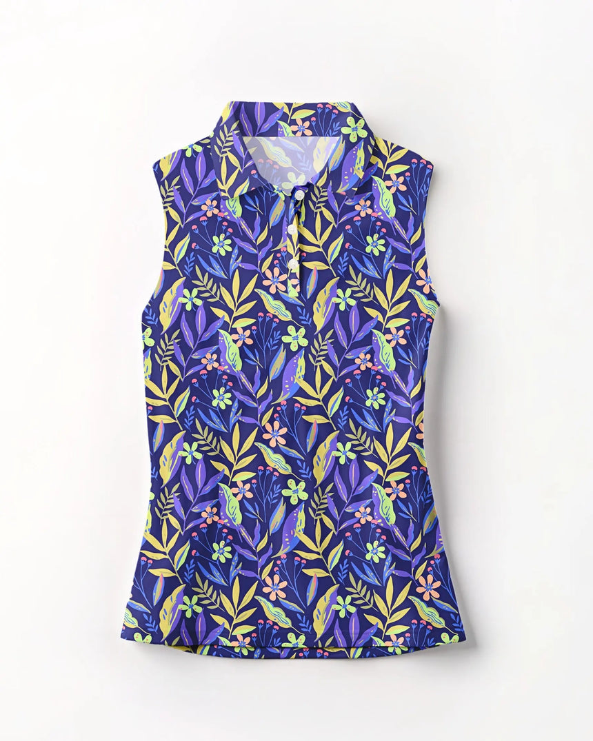 Garden on the Green - Sleeveless Polo