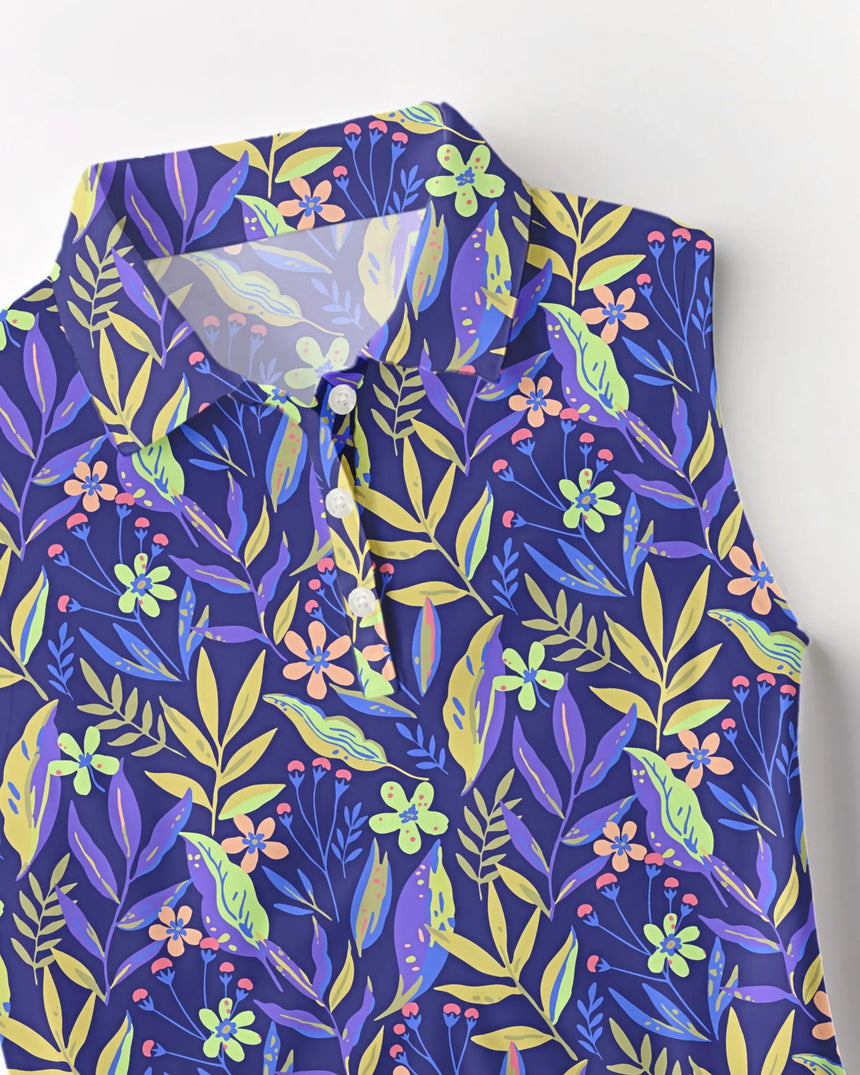 Garden on the Green - Sleeveless Polo