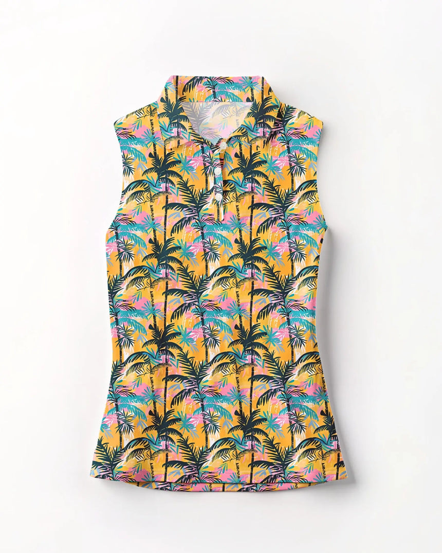 The Palms - Sleeveless Polo