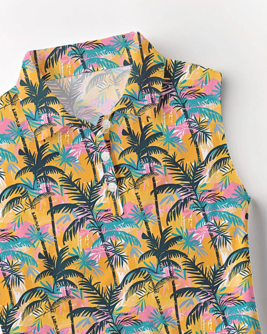 The Palms - Sleeveless Polo