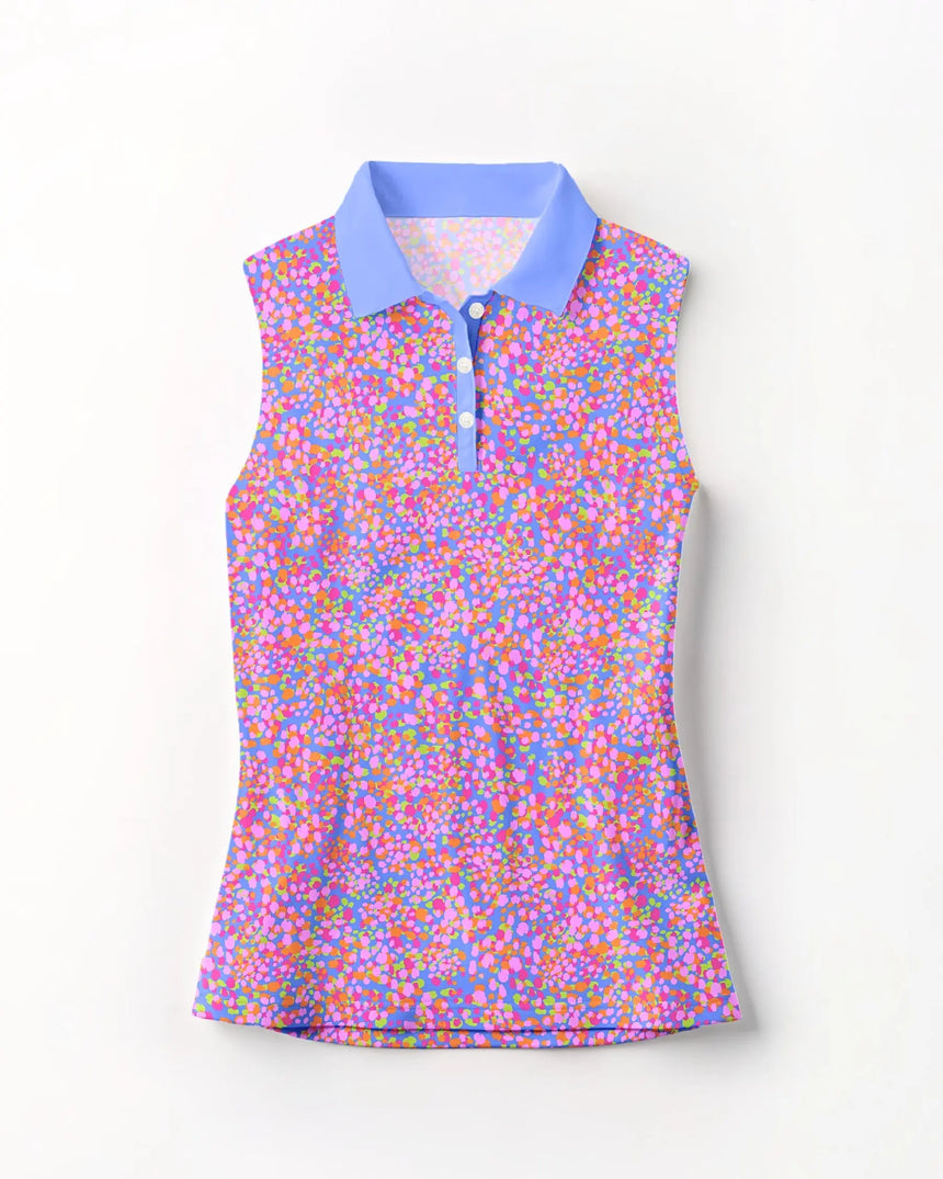 Par-tee Confetti - Sleeveless Polo