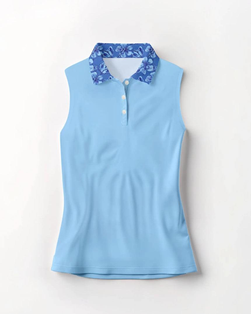 Par-Tee Petals - Sleeveless Polo