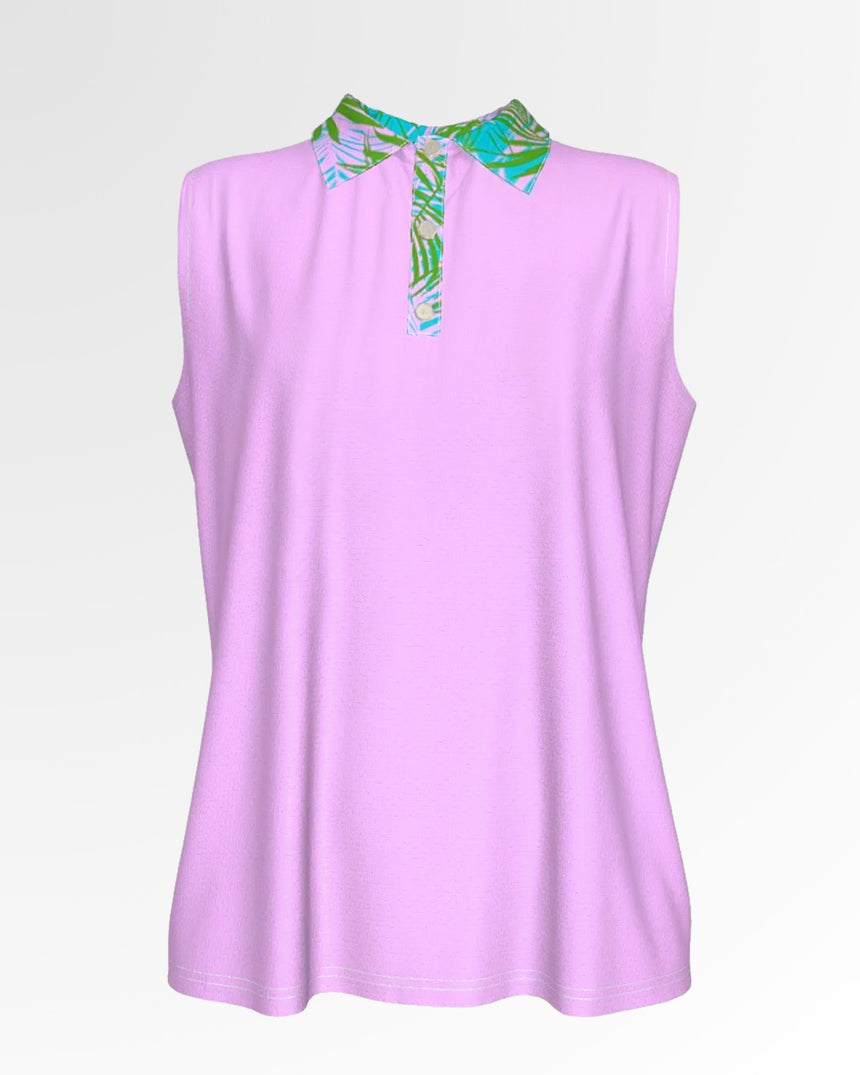 Fern & Fairway - Sleeveless Polo & Skort Set