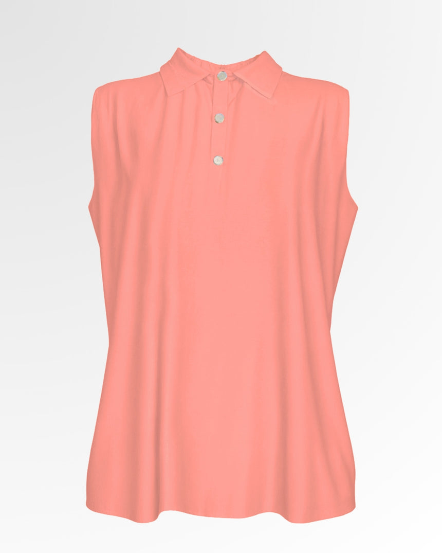 Back Nine Blossoms - Sleeveless Polo & Skort Set